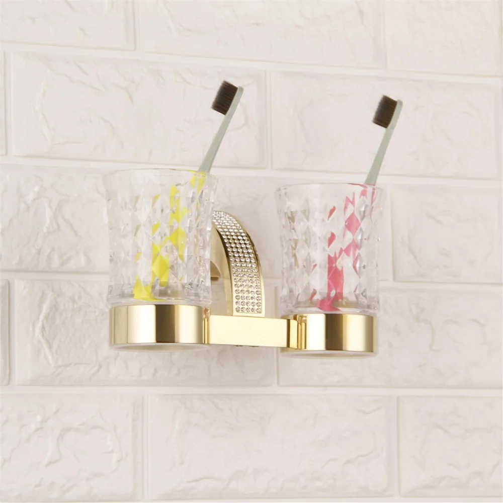 Bathroom Hardware Set Bathroom Hardware Accessories Czech Crystal Bathroom Hardware Set Robe Hook Towel Rail Rack Bar Shelf Toothbrush Holder Bathroom Accessories Gold/Chrome