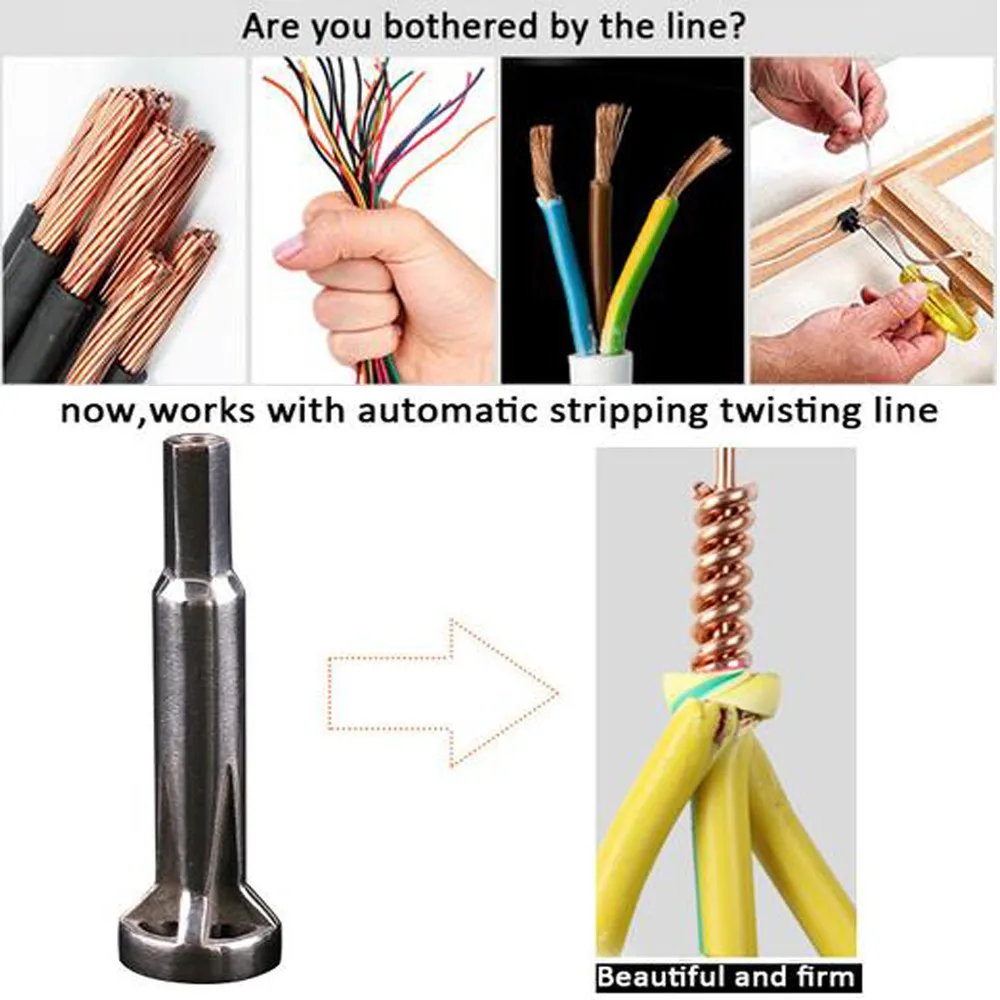 Провод зачистки артефакт фонарик двойного назначения Быстрый выключатель клеммный блок электрик Автоматический зачистки твист линии артефакт