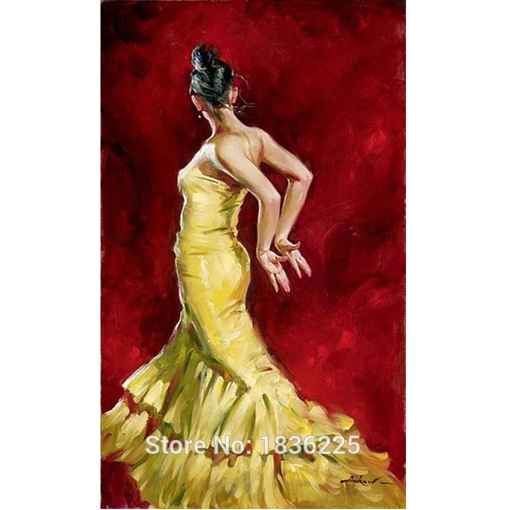 Peinture A L Huile Sur Toile Sexy Fille Danseuse Flamenco Espagnol Femme Danseuse A La Chaleur Art Mural Aliexpress Peinture A L Huile Sur Toile Sexy Fille Danseuse Flamenco Espagnol Femme Danseuse A La Chaleur Art Mural Aliexpress