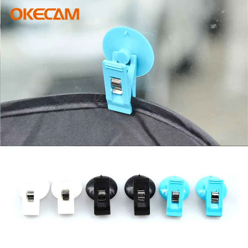 

2x Car Sucker Clips Car Stickers For Mitsubishi Outlander 3 Asx Lancer 10 9 Pajero Sport 4 L200 Colt Carisma Grandis Evo Eclipse