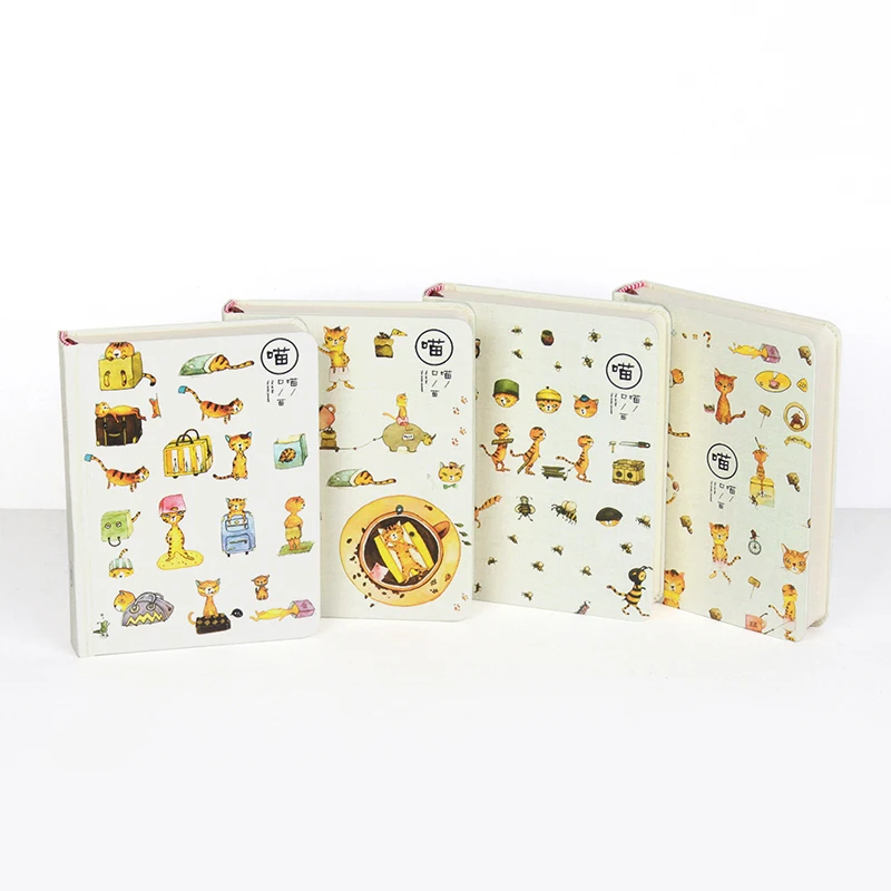 

Hardcover Creative Mini Notebook With Lined Paper Portable Daily Memos School Stationery Notepad For Kids Cute Gifts Kawaii