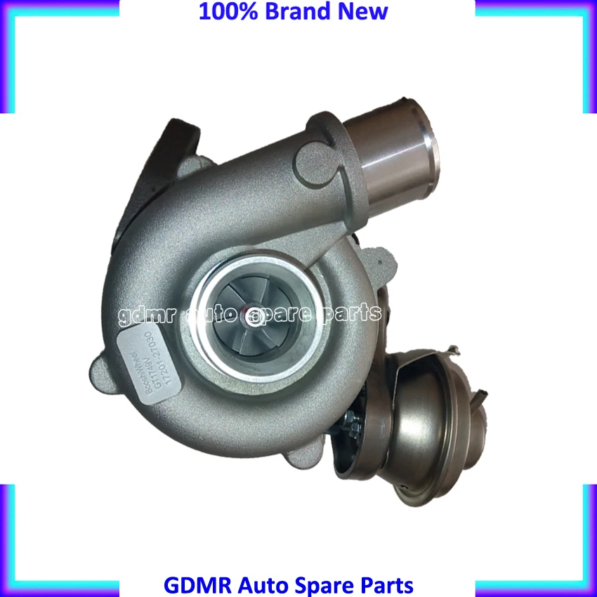 Turbocharger GT1749V 721164 801891 17201-27030 17201-27030F 1720127030 Complete turbo for Toyota Auris 2.0 D-4D 1CD-FTV 93 Kw