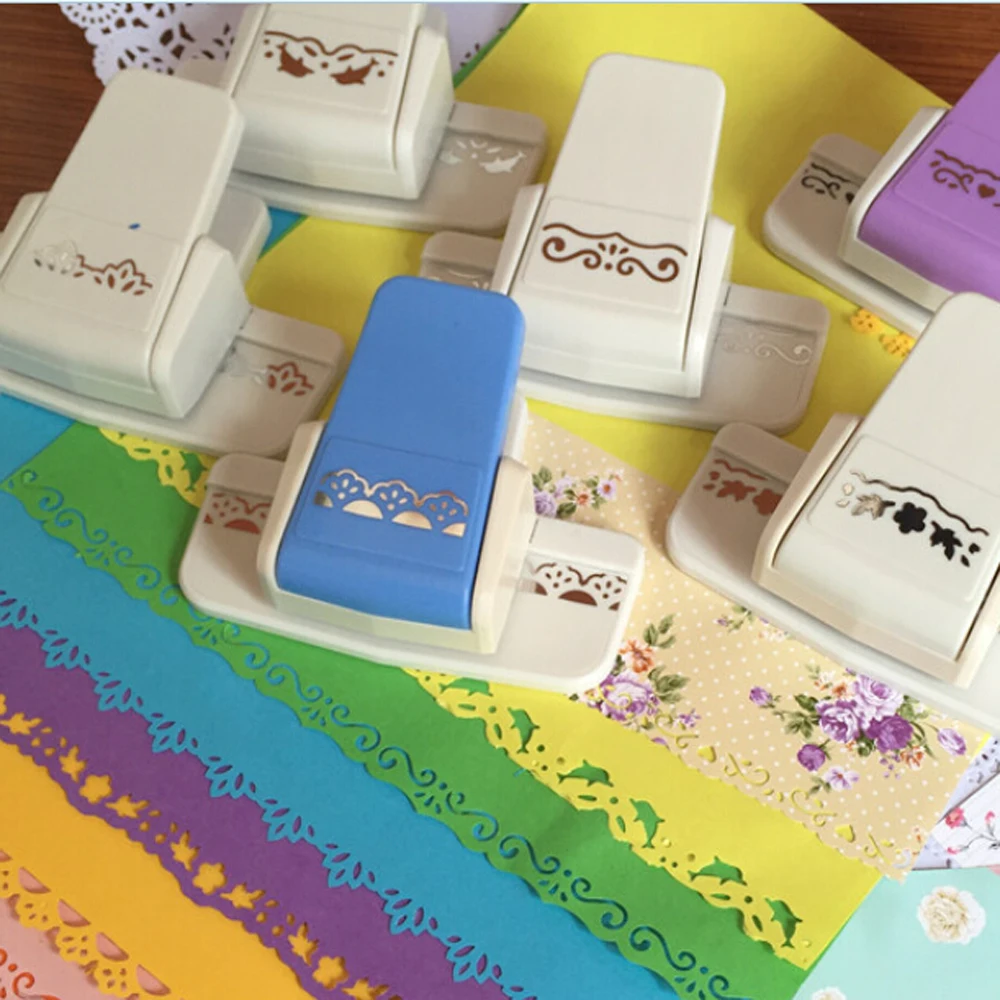 1pc fancy scrapbooking paper border punches flower embossing Punches