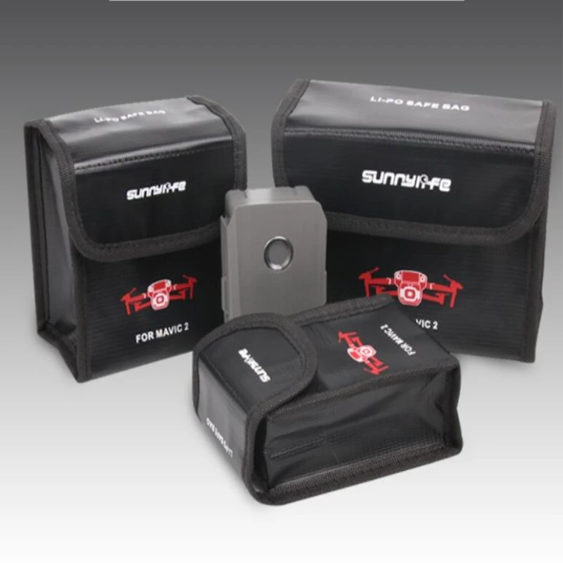 

Lipo Battery Bag Storage Lipo Safe Case Explosion-Proof for DJI Mavic 2 Pro / DJI Mavic 2 Zoom