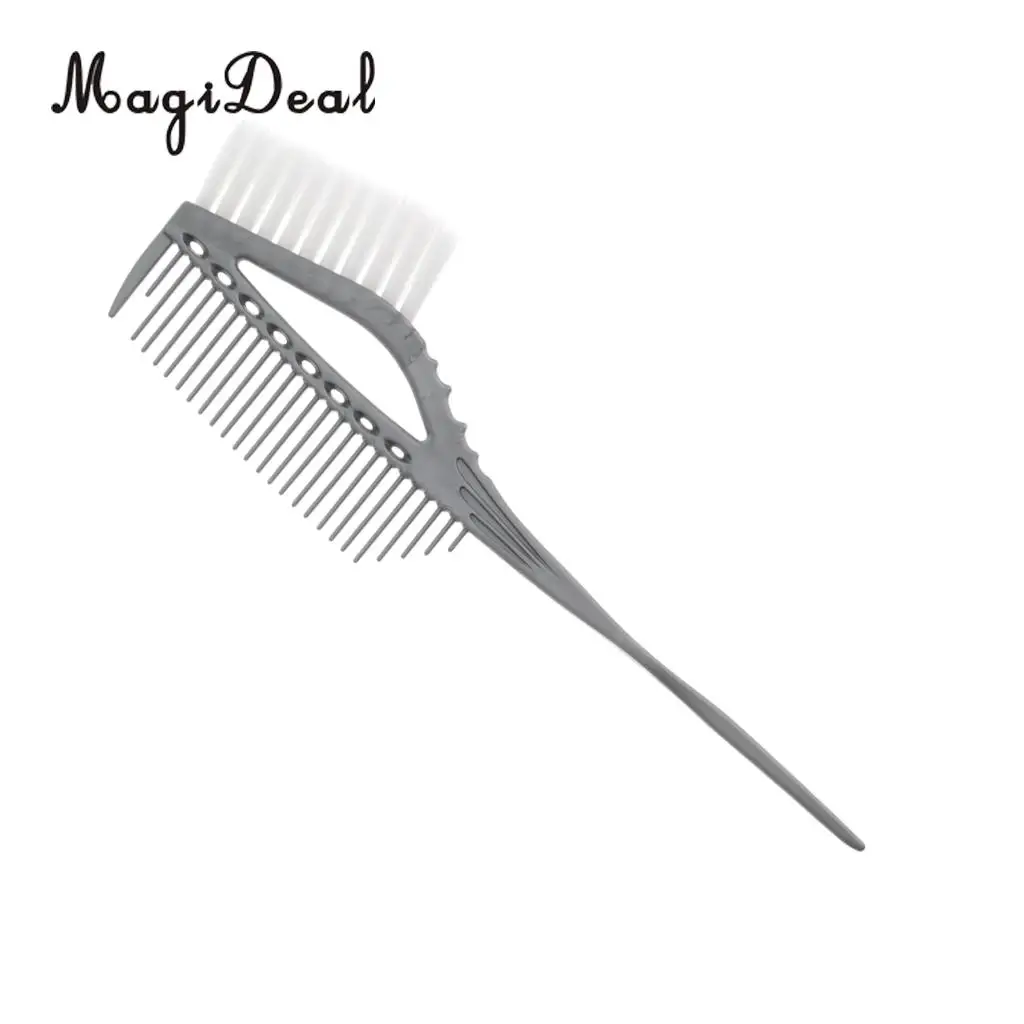 Salon Hair Tint Coloring Dyeing Brush Comb Highlighting Mixing Brush Gray Hair Cutting Styling Tools 