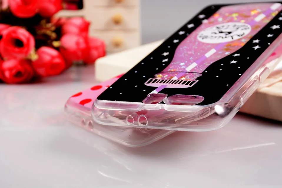 Icoque Fashion Cases for Huawei Honor 9 Case Glitter Silicone Soft Cute Liquid Honor9 Protection Cover for Honor 9 Case Luxury (3)