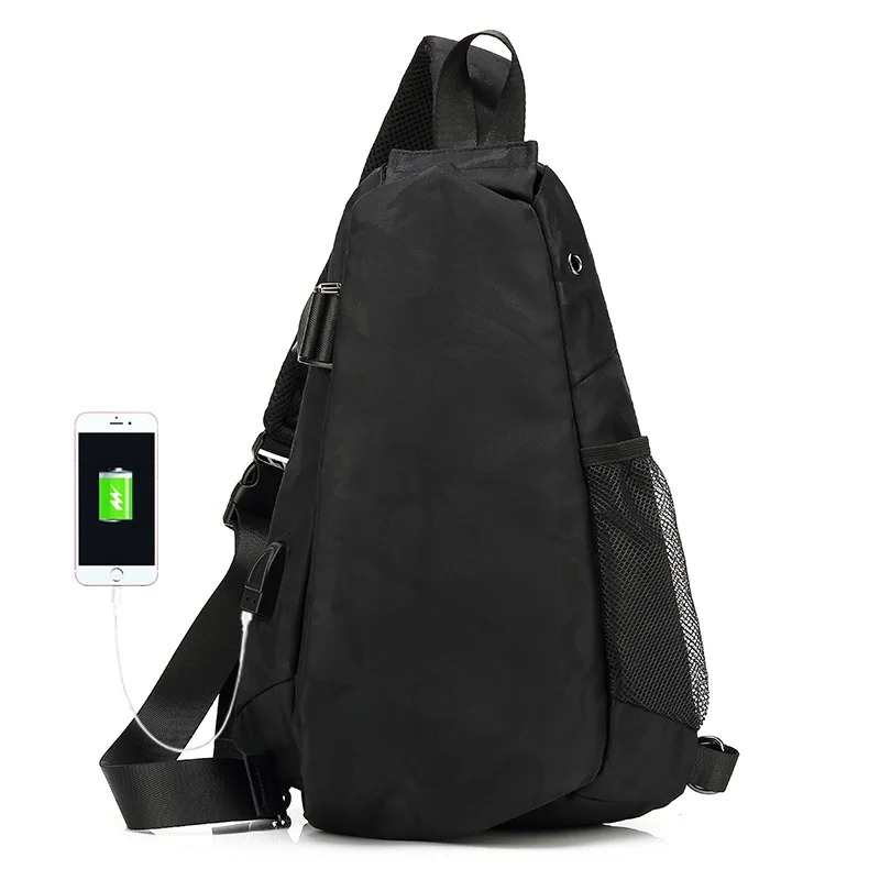 YOUMIAN Новая мужская сумка-мессенджер спортивная и отдых большая вместимость Противоугонная сумка для груди 9,7 дюймов Ipad водостойкая сумка на плечо - Цвет: Camouflage(Big)