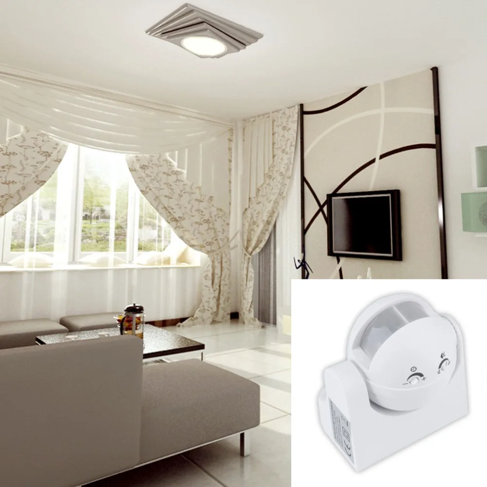 

Energy-Saving 180 Degree Outdoor Security PIR Infrared Motion Movement Sensor Detector Switch Stock Offer High Quality