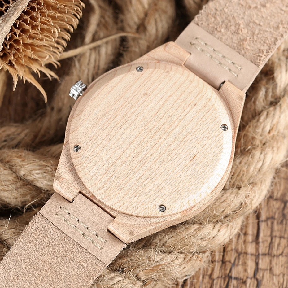 Marble Pattern Face Art Wooden Watch Minimalist Analog Style Natural Bamboo Clock Men and Women Quartz Sport Reloj de madera NEW 2017 (12)