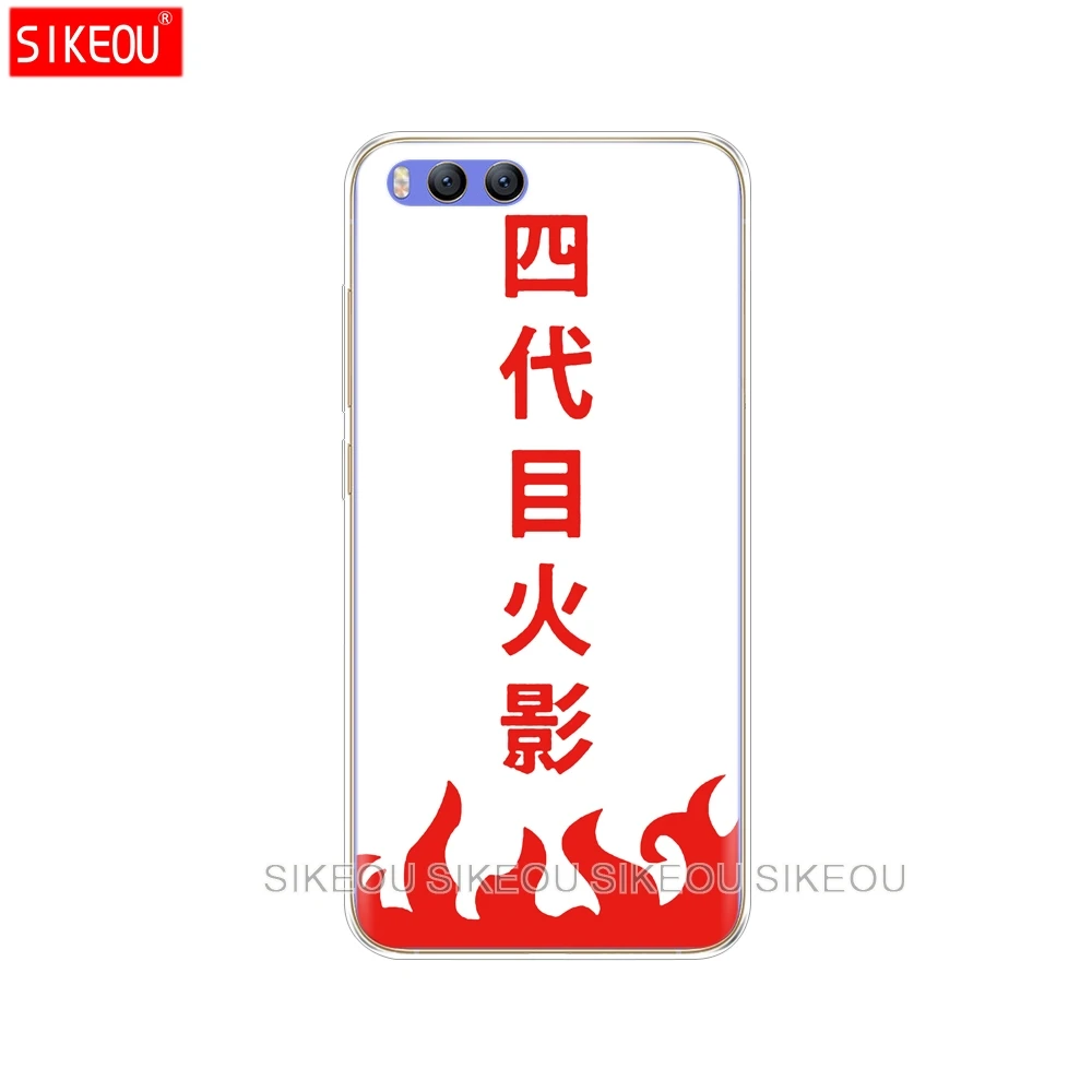 Силиконовый чехол для Xiaomi Mi A1 A2 5 5S 5X 6 Mi5 MI6 NOTE 3 MAX Mix 2 2S Naruto Sasuke Anime Yondaime Minato