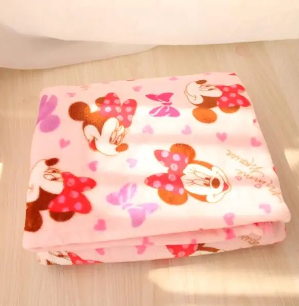 IVYYE розовый мышь аниме плюшевые вещи интимные аксессуары plushdoll мягкие пушистые теплые мягкие игрушечное одеяло кровать пледы одеяло s - Цвет: 1.5x2M Blanket