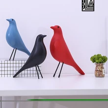 Modern Nordic House Bird Sculpture Home Decor Accessories Office Decoration Resin Decor Wedding Gift