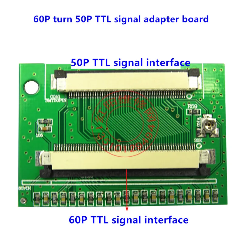 

60P to 50P, 40P to 50P TTL signal, adapter board, extension board, generaladapter board, industrial control panel,