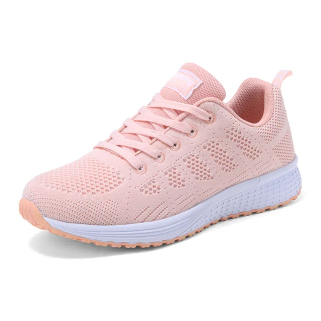 Light Pink Running Shoes