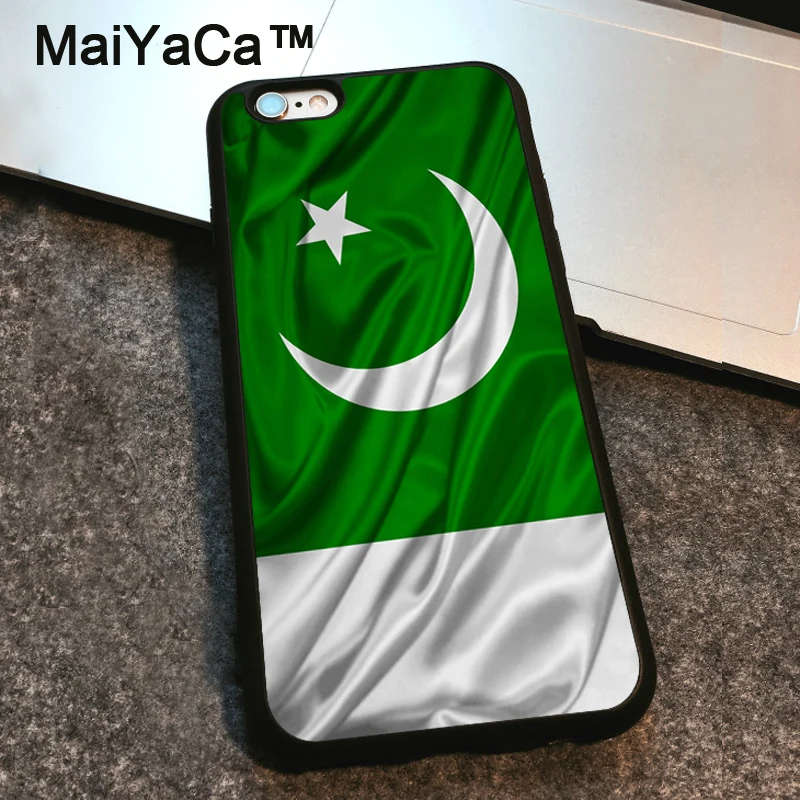 MaiYaCa Pakistan Flag Case For iphone 7 8 6 6S Plus X XR