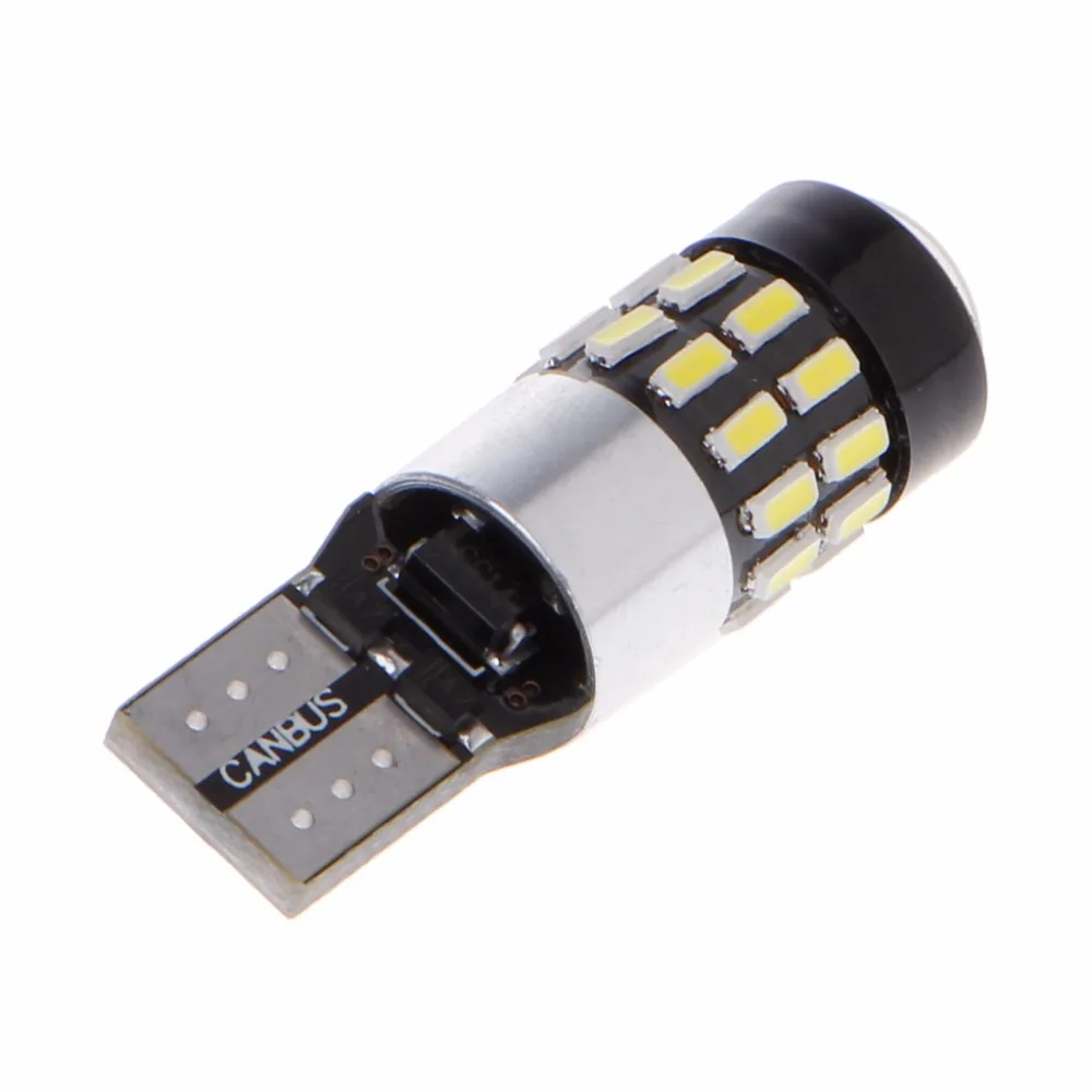 1 шт. DC 12-24 в супер яркий белый T10 3014 30 SMD светодиодный светильник для салона автомобиля Купол номерного знака светильник лампа