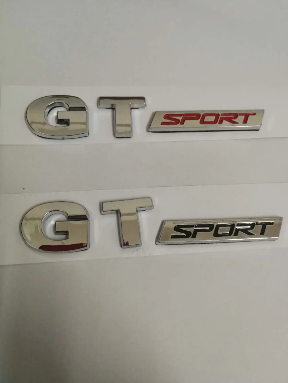 20X 3D ABS Хромовая Серебряная черная красная GT Спортивная GTSPORT для Polo Passat Golf 5 MK5