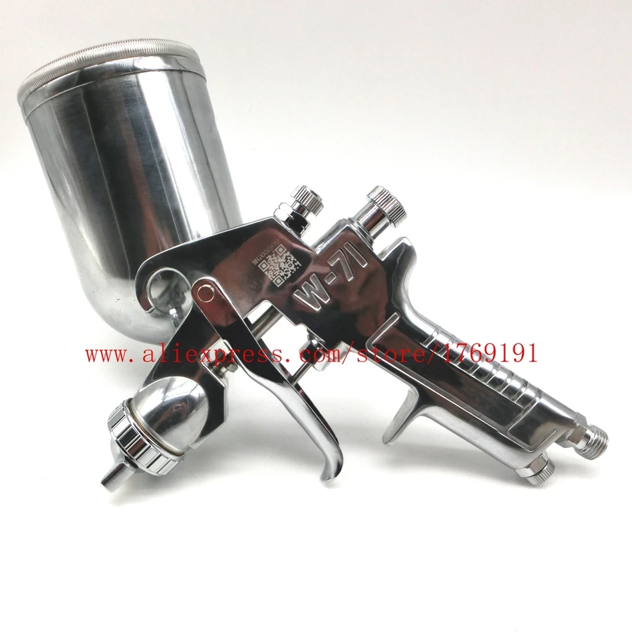 

Made in Japan HVLP W-71 spray gun perfect atomization high quality 1.0 / 1.3 / 1.5 / 1.8mm car furniture car painting plastic