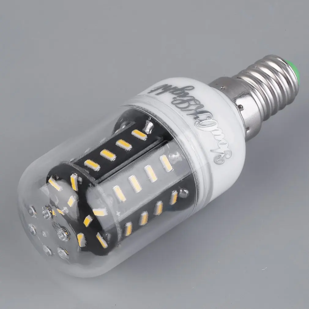 ICOCO 10 шт. прочный теплый белый E14 светодиодный 5 Вт 4014 SMD Обложка Кукуруза свет лампы