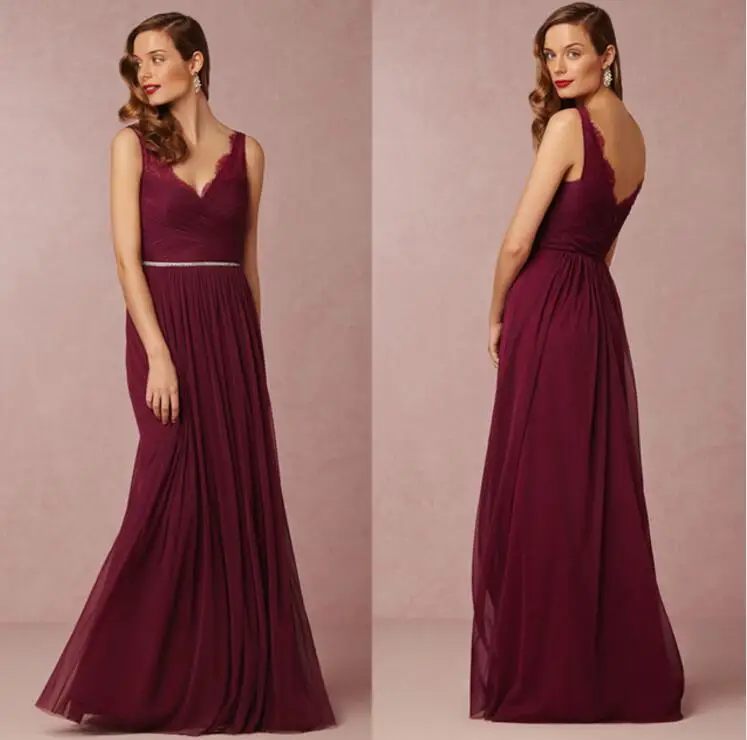 Playa Vestidos de dama de Honor 2017 robe demoiselle d