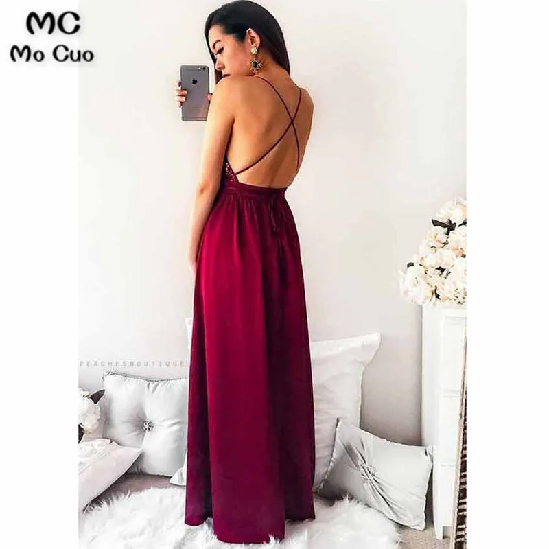 Sexy Beaded Long Prom Dress Fashion Winter Formal Dress434