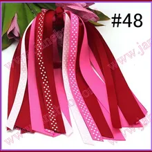 500 шт конский хвост о волосы лук резинка для волос с бахромой смешанный цвет заколка для прически "конский хвост"