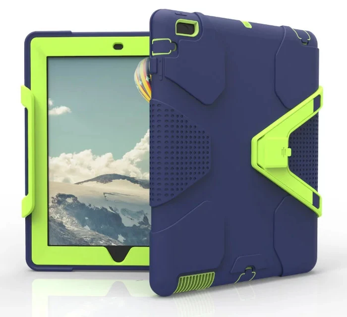 

For Apple Pad 2/3/4 Case Hybrid Hard Rubber Shockproof Kickstand Case Cover for Apple Pad 6