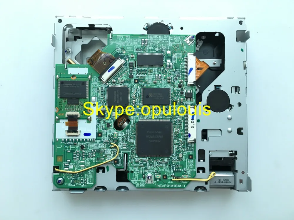 Matsushita Single Cd Drive Loader Mechanism Pcb Yeap01a181 20pin