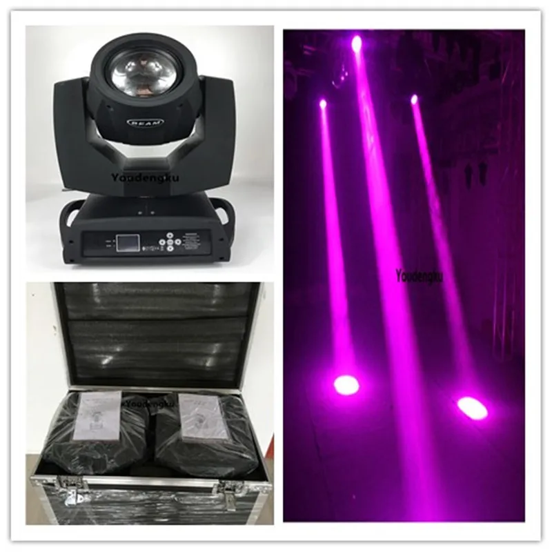 6 pieces with flightcase 8/16-face prism dj lights moving heads sharpy 5r beam 200 moving head