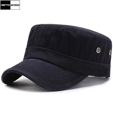 [NORTHWOOD] Летняя мужская Кепка с плоским верхом, армейская Кепка, военная Кепка с козырьком от солнца, Черная кепка для папы, Кепка для водителя грузовика, кепка Gorra hombre