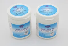 2016 New Cleansing cotton Clean Cotton Pads to Clean Eye Make up without Residual Eyelash Remover Pads For Eyelash Extension