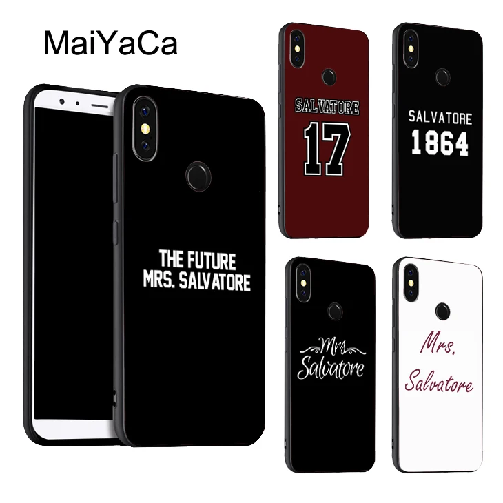 

MaiYaCa Vampire Diaries Mrs Salvatore Phone Case for Xiaomi Mi 9 8 K20 6 6X Mix 2s Max 2 3 Redmi S2 4X 5 Plus 6 6A Note 7 5 Pro