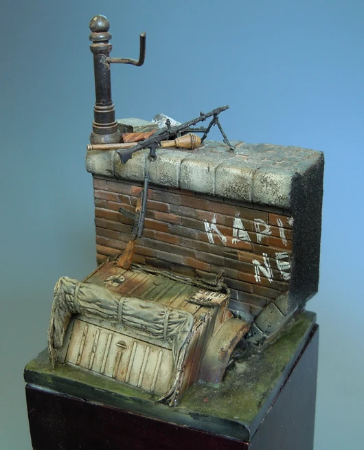 

1/35 ancient Scene base 60MM*80MM (HAVE parts ) Resin Model Miniature gk Unassembly Unpainted