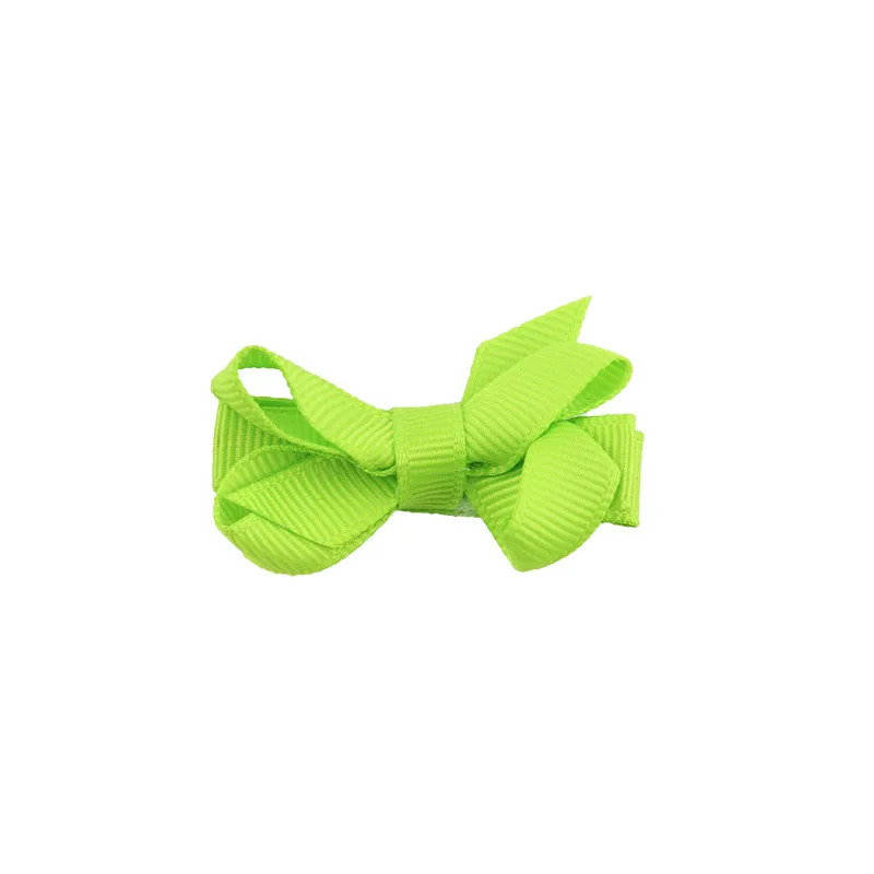 High quality Lovely Hair Clip Girls Hair Bows Hairpins Grosgrain Ribbon hair clips kids hair accessories  (8)