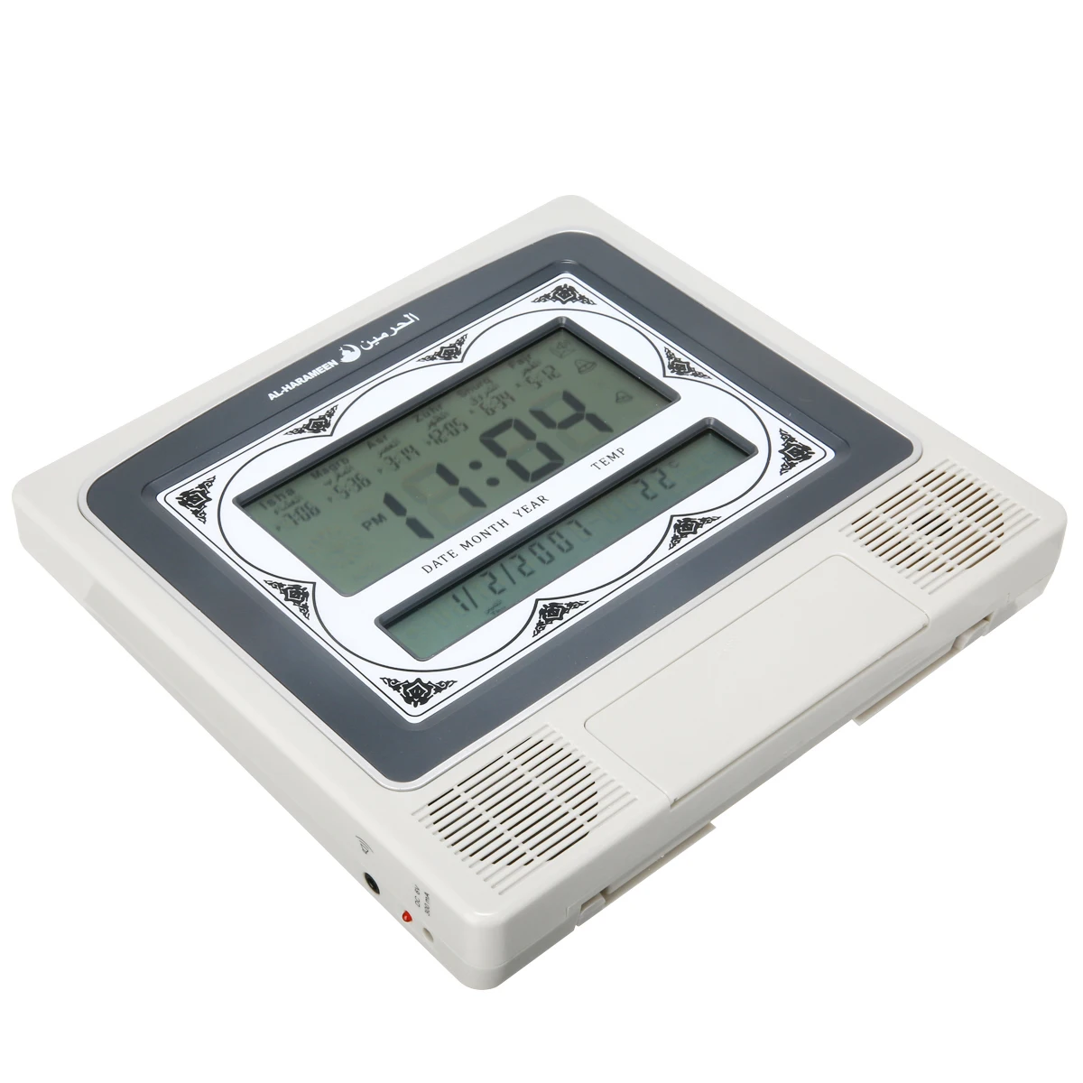 1set Muslim Digital Automatic Clock Azan Adhan Islamic Muslim Prayer Qibla Wall Table Alarm Clock