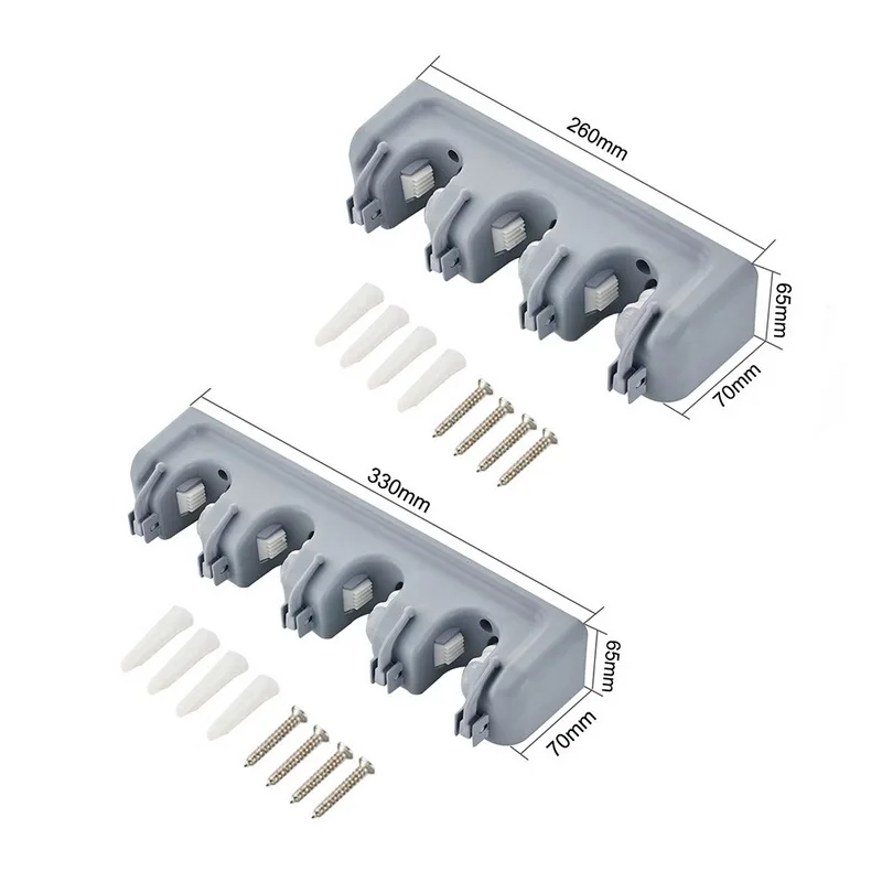 Органайзер для ванной комнаты держатели швабры 4/5 положение щетка метла вешалка для хранения Швабра для домашнего хозяйства вешалка для щеток Кухонные гаджеты