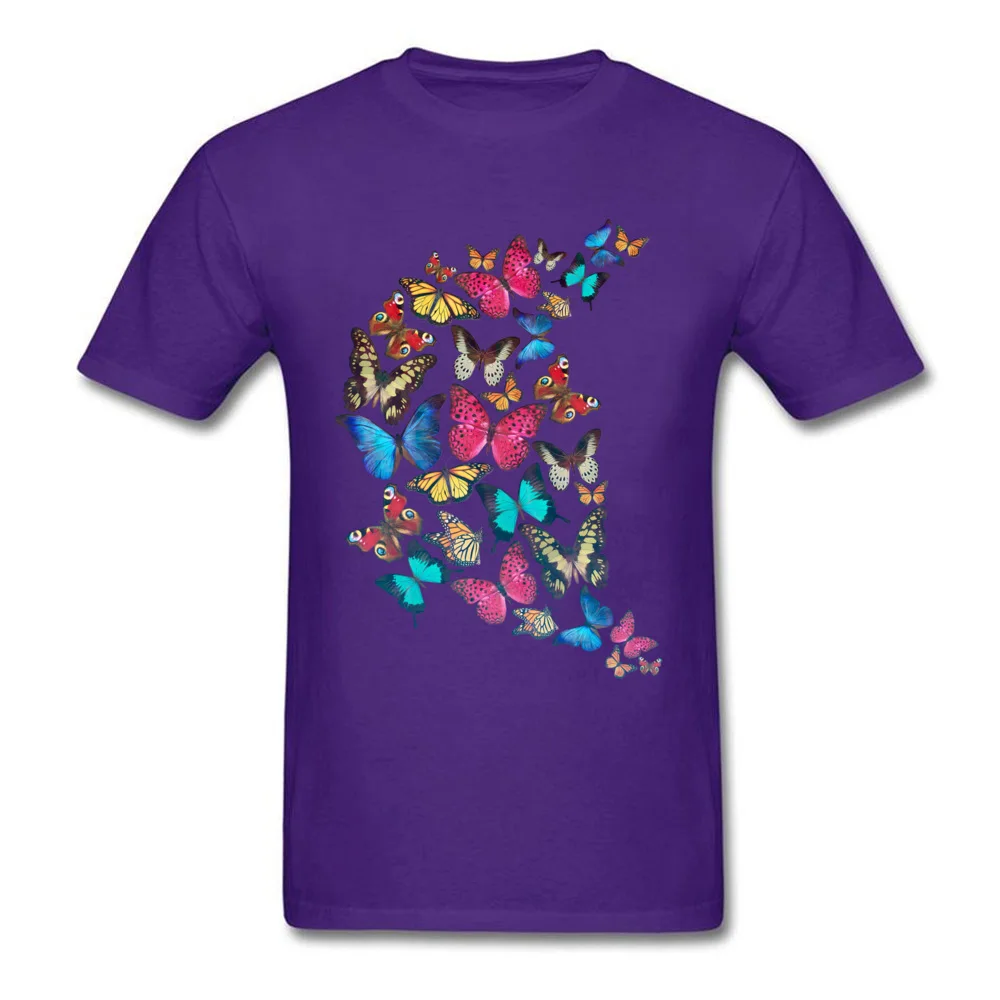 Same Way Tops Shirts Cheap Round Neck Summer Short Sleeve 100% Cotton Male T-Shirt Normal T Shirts Top Quality Same Way purple