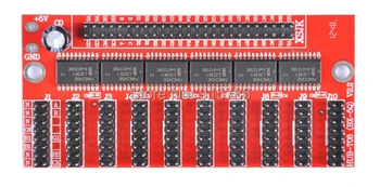 

Control card full color HUB-T08A (BX-5Q) full color display adapter cards for their double outdoor LED display