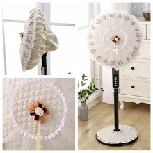 Электрический вентилятор защита круг Пылезащитная крышка кружева 50 см круглый бытовой пылезащищенный вентилятор s Электрический пылезащищенный вентилятор