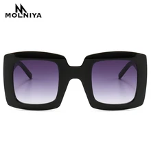 Новые квадратные солнцезащитные очки для женщин Роскошные брендовые дизайнерские итальянские солнцезащитные очки Женские винтажные очки UV400