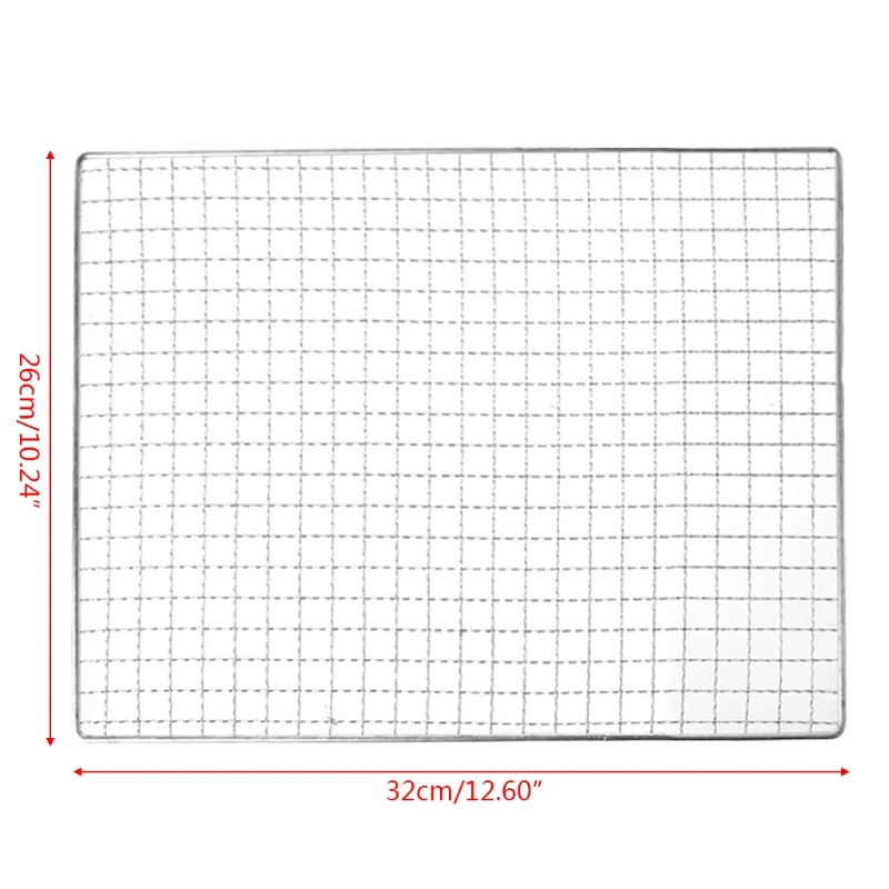 Нержавеющая сталь барбекю гриль grilling сетка для приготовления пищи на открытом воздухе 3 размера