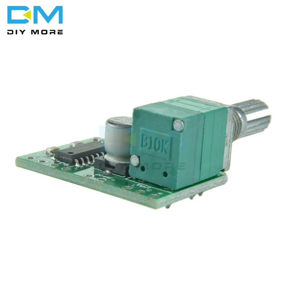Super Mini PAM8403 DC 5V 2 канальный USB цифровой аудио усилитель плата модуль 2*3 Вт регулятор