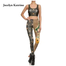 Эластичный Спортивный костюм для женщин, бюстгальтер для йоги+ Леггинсы для йоги, набор для йоги с цветочным принтом, спортивная одежда, тренировки для тренажерного зала, бега, спорта