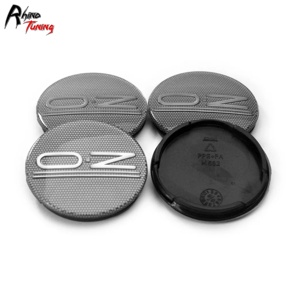 4pcs 55mm 52mm Acrylic OZ Racing Car Wheel Center Cap for Rims For OZ