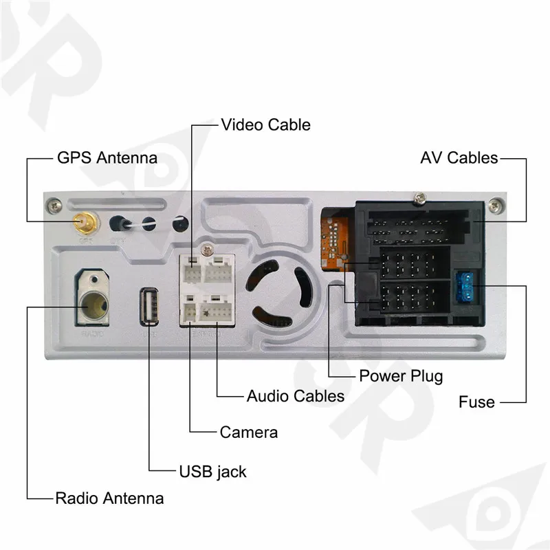 Top Aotsr Android 8.1 GPS navigation Car DVD Player For KIA K2 RIO 2010-2017 multimedia 1 din radio recorder WIFI Bluetooth stereo 4
