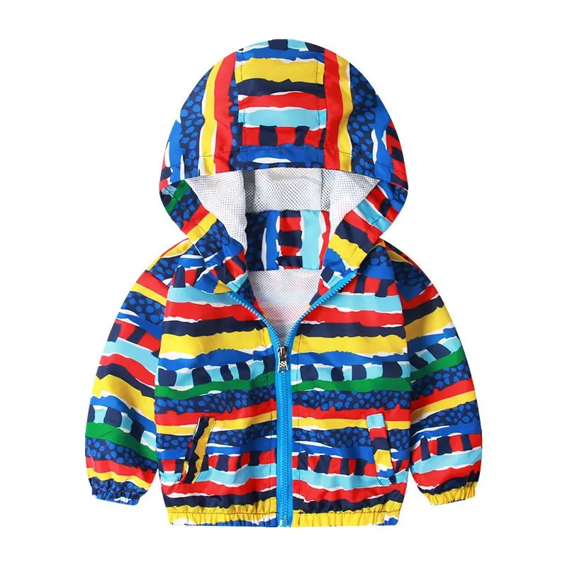 Style 10 Коллекция года, весенне-осеннее Детское пальто Детская куртка Верхняя одежда для мальчиков и девочек модная ветровка с рисунком для мальчиков одежда для малышей - Цвет: Style 10