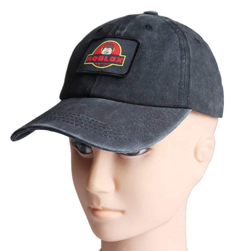 

2019 New Men Women Roblox Baseball Cap Embroidery Cotton Snapback Washing Hat Dad Golf Cap Casual Trucker Hats Dropping Shipping