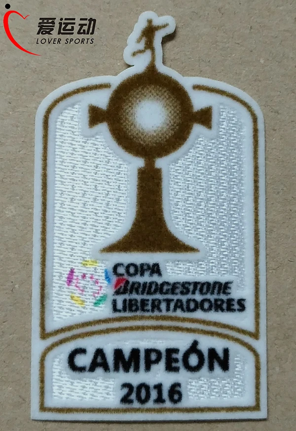 

2016 Atletico Nacional Medellin patch 2016 Copa Libertadores de America Champion patch 2016-2017 Copa Libertadores patch