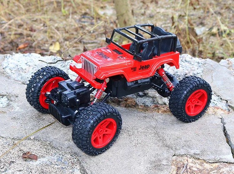 Радиоуправляемая машина 2 4G Rock Crawler Bigfoot 4 колеса двойной двигатель Радио