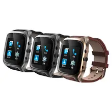 Высокая версия Смарт часы-телефон with1G оперативной памяти 8 г ROM с 320*320 720 P Камера PK ticwatch2